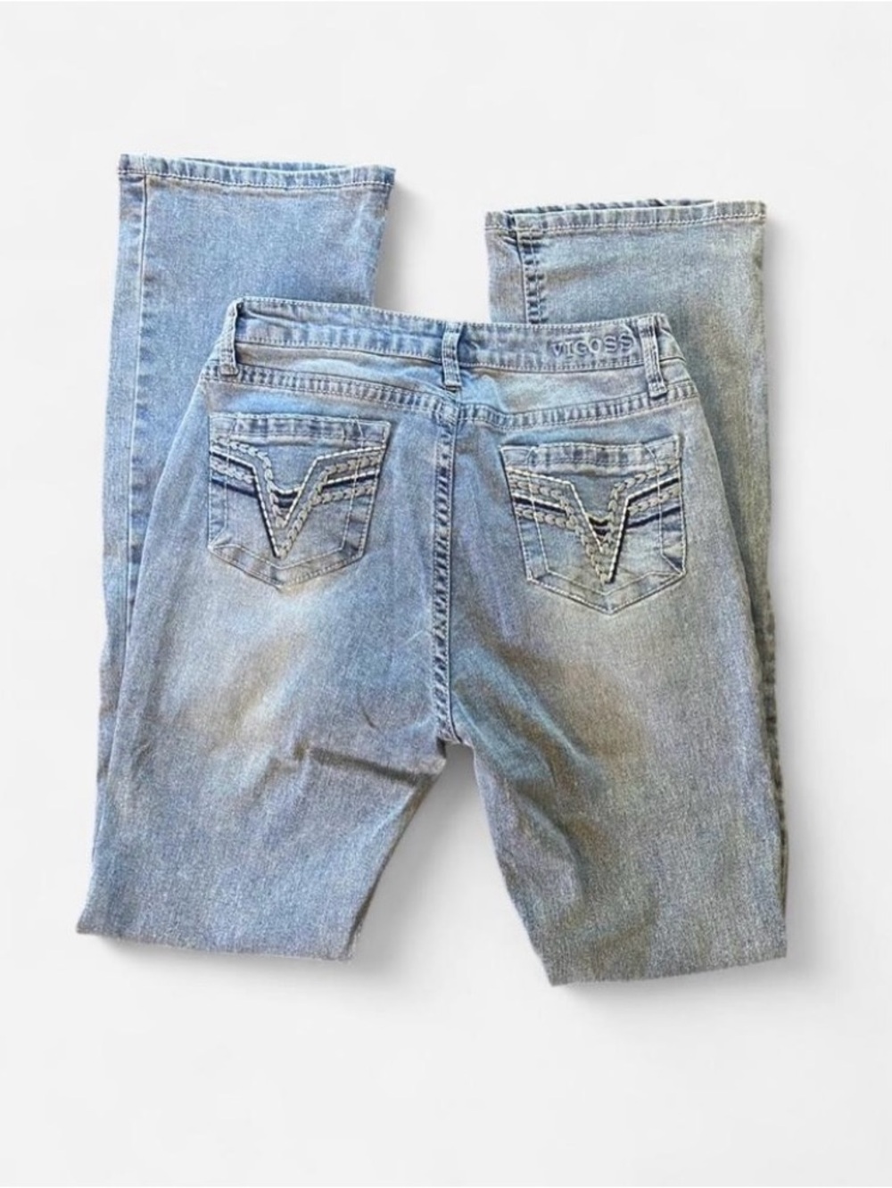 NWOT Vigoss Marley Bootcut Light Wash Jeans
